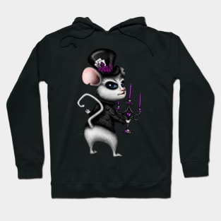 Mad Hatter with Candlestick Violet Version Hoodie